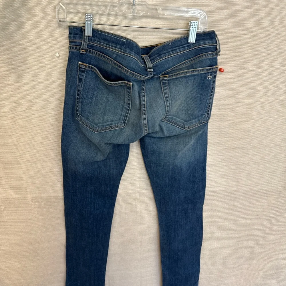 rag & bone Distressed Blue Jeans - Picture 2 of 2